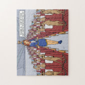 Meerkats op een Plane Jigzaag Puzzle Legpuzzel (Verticaal)