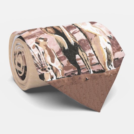 Meerkats Stropdas (Opgerold)