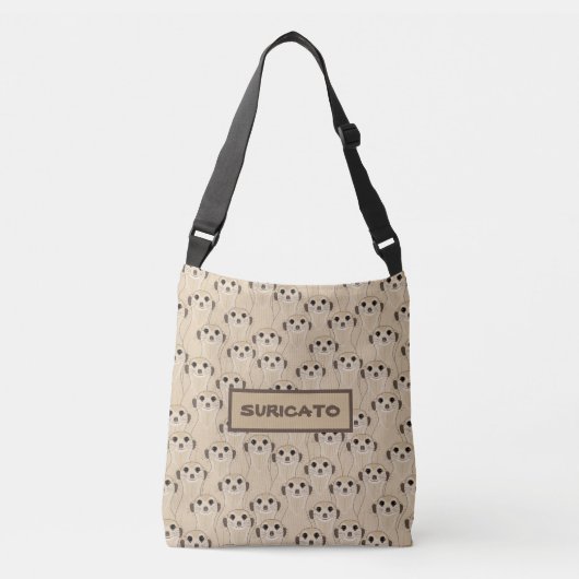 Meerkats - Suricata Crossbody Tas (Voorkant)