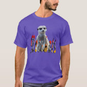 Meerkats: trots achter de naam staan t-shirt (Voorkant)