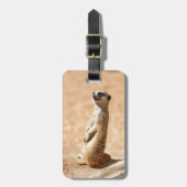 Meerkats zijn cool bagagelabel (Voorkant verticaal)