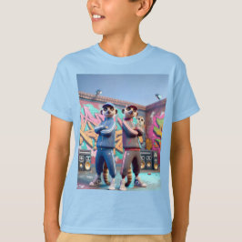 Meerkatten in trainingspakken t-shirt