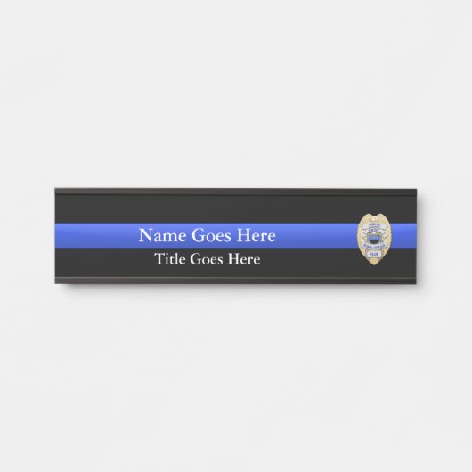 Meerkeuzevrije politieschepen Eagle Rank Deurbordje (Voorkant)