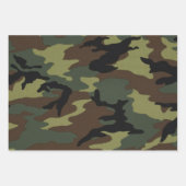 Meerkleurencampagne Camouflage militair ontwerppat Inpakpapier Vel (Voorkant 2)