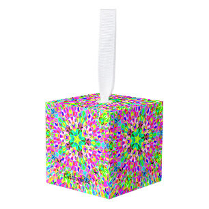 Meerkleurig 3-d polygoonpatroon decoratie