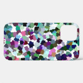 Meerkleurig Abstract kristalpatroon Case-Mate iPhone Case (Achterkant (horizontaal))