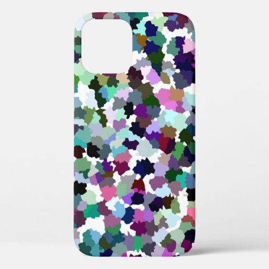 Meerkleurig Abstract kristalpatroon Case-Mate iPhone Case (Achterkant)