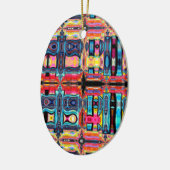 Meerkleurig Abstract Ornament (Links)