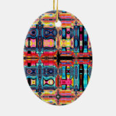 Meerkleurig Abstract Ornament (Achterkant)
