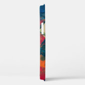 Meerkleurig abstract schilderij Case-Mate iPhone case (Achterkant / Rechts)