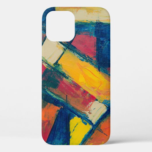 Meerkleurig abstract schilderij Case-Mate iPhone case (Achterkant)
