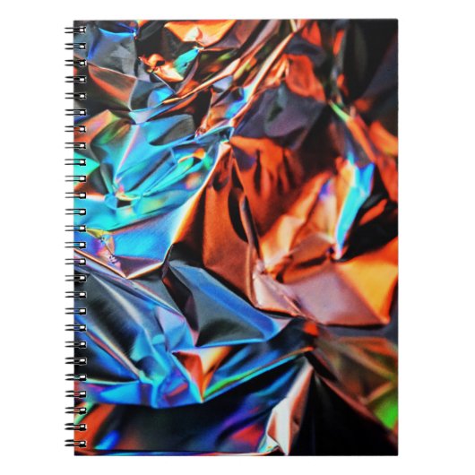 Meerkleurig abstract schilderij notitieboek (Voorkant)