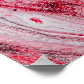 Meerkleurig abstract schilderij poster (Hoek)