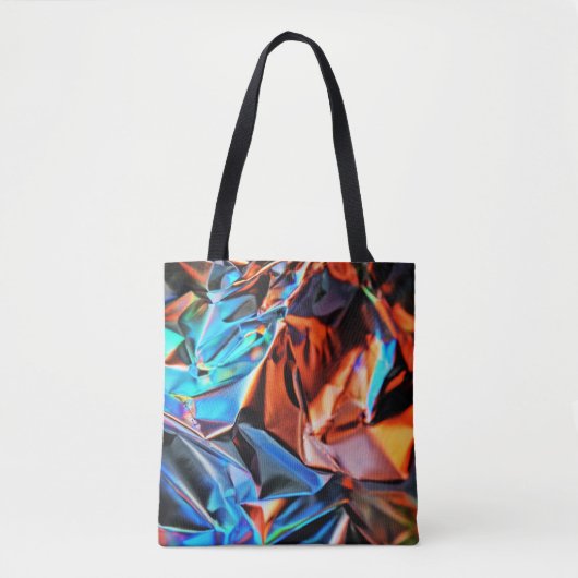 Meerkleurig abstract schilderij tote bag (Voorkant)