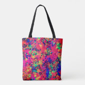 Meerkleurig Abstract Tote Bag (Achterkant)