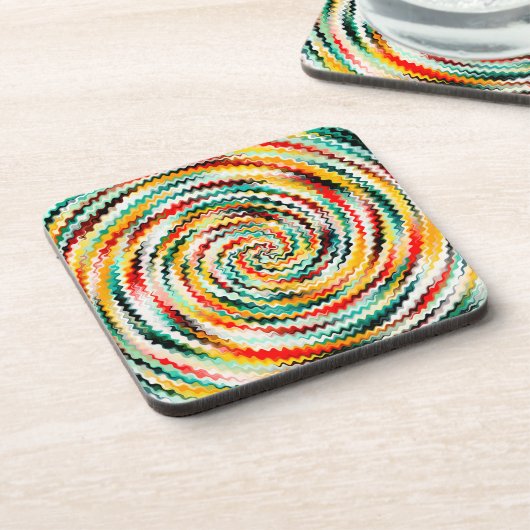 Meerkleurig Bier Onderzetter (Linkerzijde)