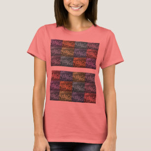 Meerkleurig bloemig Shirt