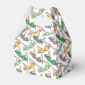 Meerkleurig Bra-patroon Bedankdoosjes (Achterkant)