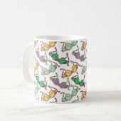 Meerkleurig Bra-patroon Koffiemok (Voorkant links)