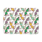 Meerkleurig Bra-patroon Magneet (Horizontaal)