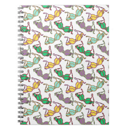 Meerkleurig Bra-patroon Notitieboek