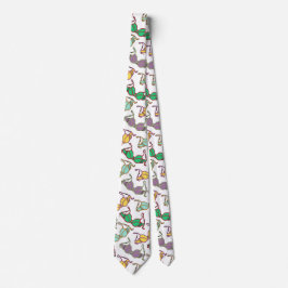 Meerkleurig Bra-patroon Stropdas