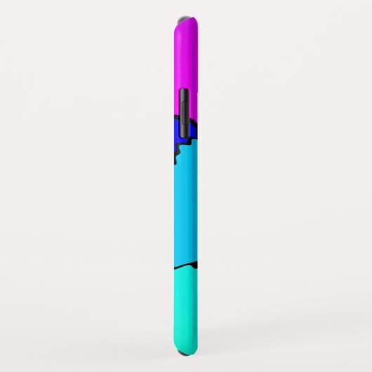 Meerkleurig Case-Mate iPhone Case (Achterkant/rechts)