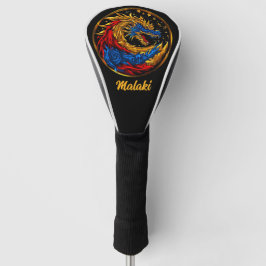 Meerkleurig  Chinees Dragon Golfheadcover