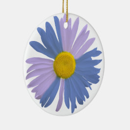 Meerkleurig Daisy Keramisch Ornament