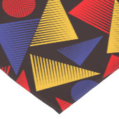 Meerkleurig driehoekpatroon korte tafelloper (Hoek)