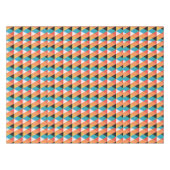 Meerkleurig driehoekpatroon tafelkleed (Voorkant (Horizontaal))