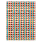 Meerkleurig driehoekpatroon tafelkleed (Voorkant)