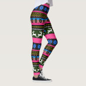 Meerkleurig Fair Isle Pattern Leggings (Rechts)