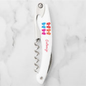 Meerkleurig gebreid Mittens Thunder_Cove Kurkentrekker (Voorkant)