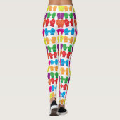 Meerkleurig gebreid Mittens Thunder_Cove Leggings (Achterkant)