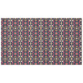 Meerkleurig geometrisch vormenpatroon tafelkleed (Voorkant (Horizontaal))