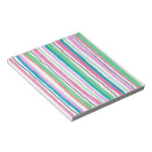 Meerkleurig Gestreept Notitieblok (Schuin)