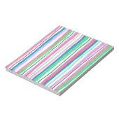 Meerkleurig Gestreept Notitieblok (Linkerzijde)