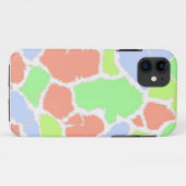 Meerkleurig Giraffe-vier-patroon Case-Mate iPhone Case (Achterkant (horizontaal))