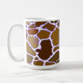 Meerkleurig Giraffe-vier-patroon Koffiemok (Links)