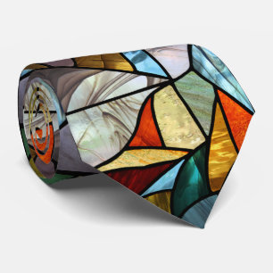 Meerkleurig glas Abstract Stropdas