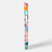 Meerkleurig hartpatroon Case-Mate iPhone case (Achterkant / Links)