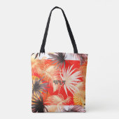 Meerkleurig Leaves Tas (Achterkant)