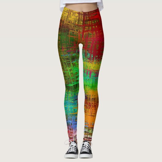 Meerkleurig Leggings (Voorkant)