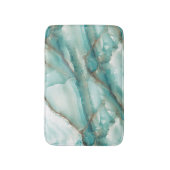 Meerkleurig marmer: Onyx-glaseffect. Badmat (Voorkant Verticaal)