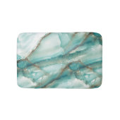Meerkleurig marmer: Onyx-glaseffect. Badmat (Voorkant)