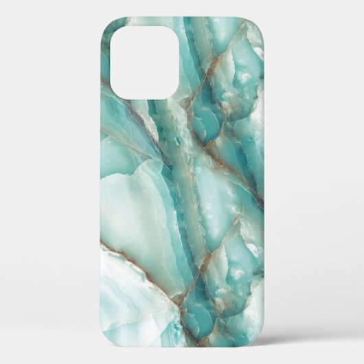 Meerkleurig marmer: Onyx-glaseffect. Case-Mate iPhone Case (Achterkant)