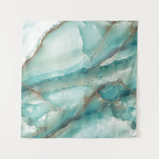 Meerkleurig marmer: Onyx-glaseffect. Wandkleed (Voorkant)