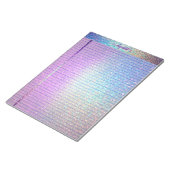 Meerkleurig met glitter bekleed Notitieblok (Schuin)