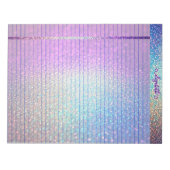 Meerkleurig met glitter bekleed Notitieblok (Voorkant)